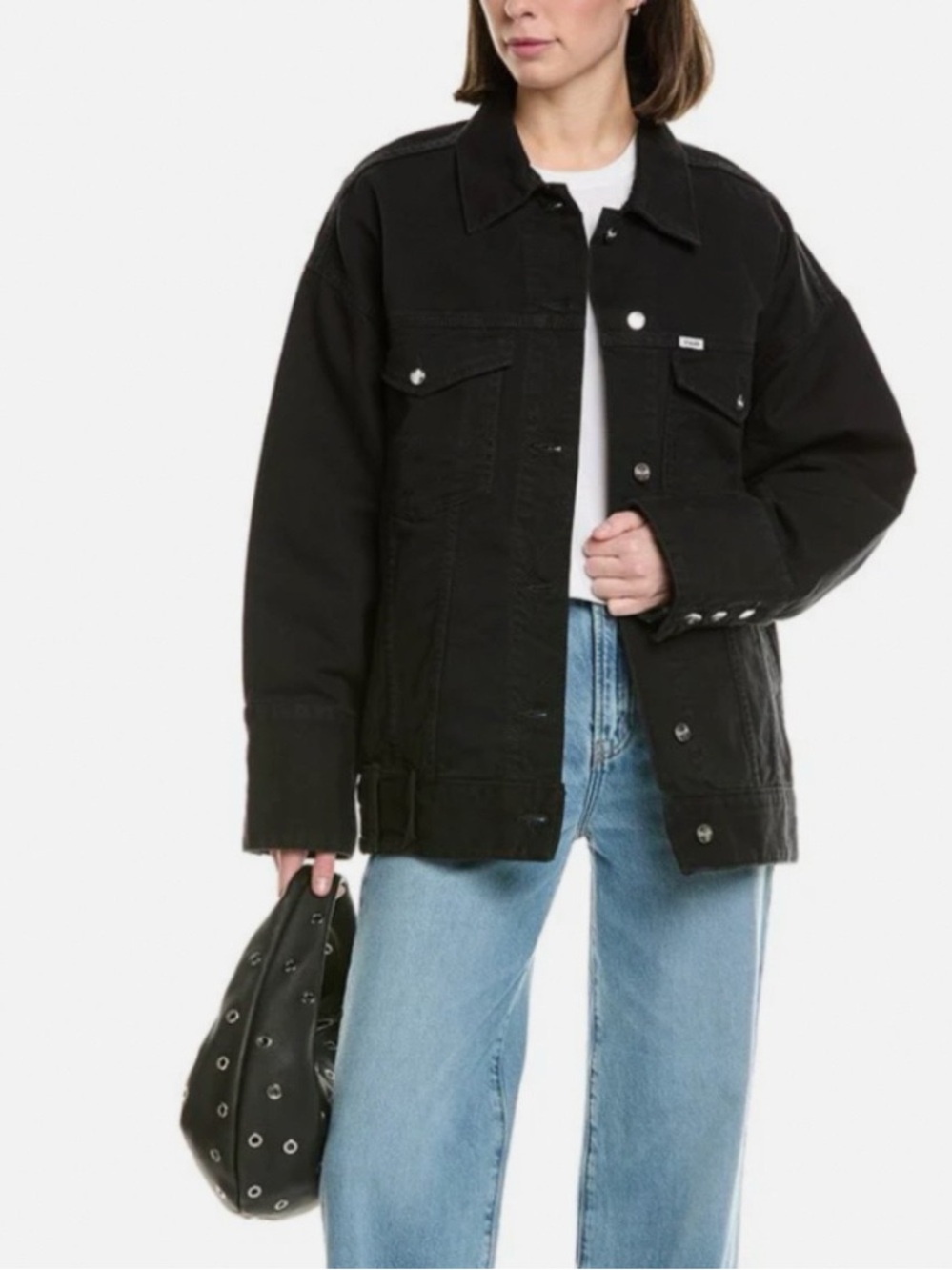 Women’s New STAUD x Wrangler The Biggest Jean Jacket Size L/XL